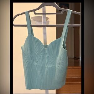 Vince size  medium Mint Green Women's crop top